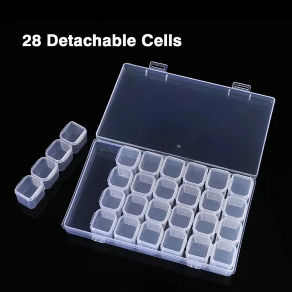 3 large bead storage 56 grid 1 small 4 free - Picture 13 of 16